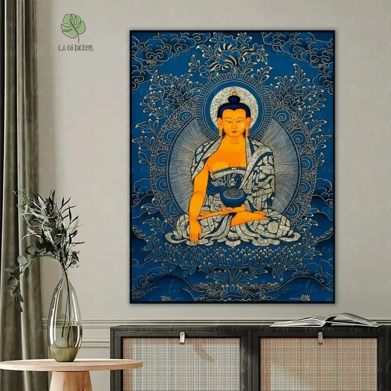 Tranh Đức Phật A Di Đà Thangka Mật Tông - Nhiều Mẫu