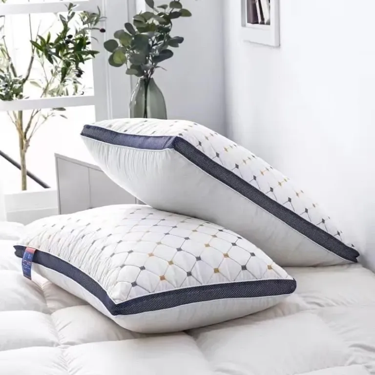 Ruột Gối Bông Gòn EmmiBedding Trần Trám Bo Viền Siêu Hot