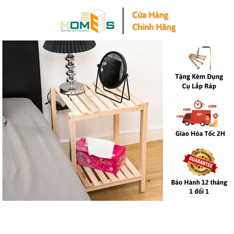 Kệ Tab Gỗ 2 Tầng