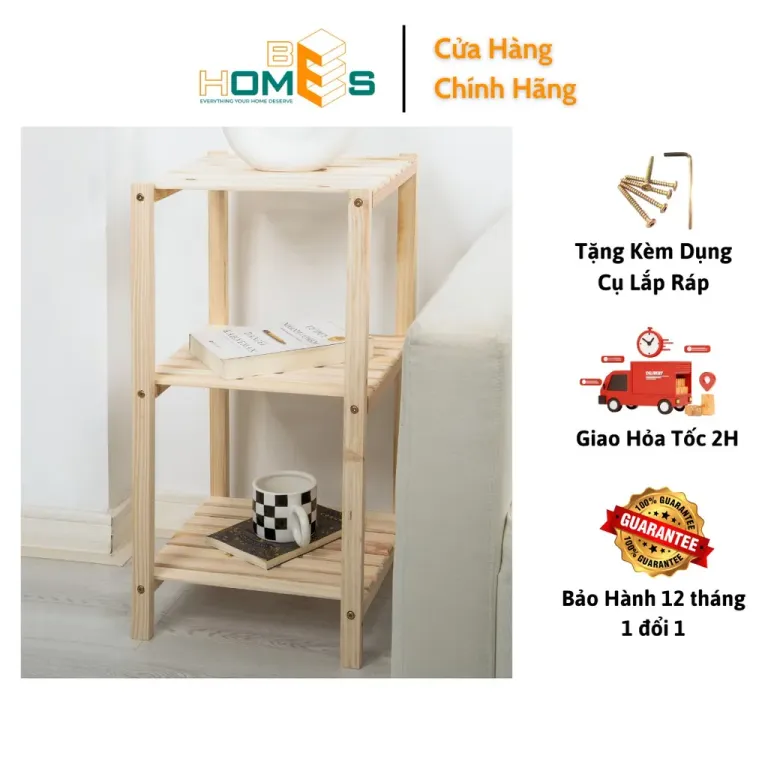 Kệ Tab Gỗ 3 Tầng