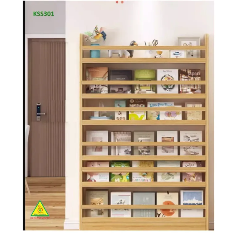 Kệ Đựng Sách Báo, Tài Liệu Gỗ MDF KSS301 - VĐ Smart Furrniture NỘI THẤT LẮP RÁP VIENDONGADV