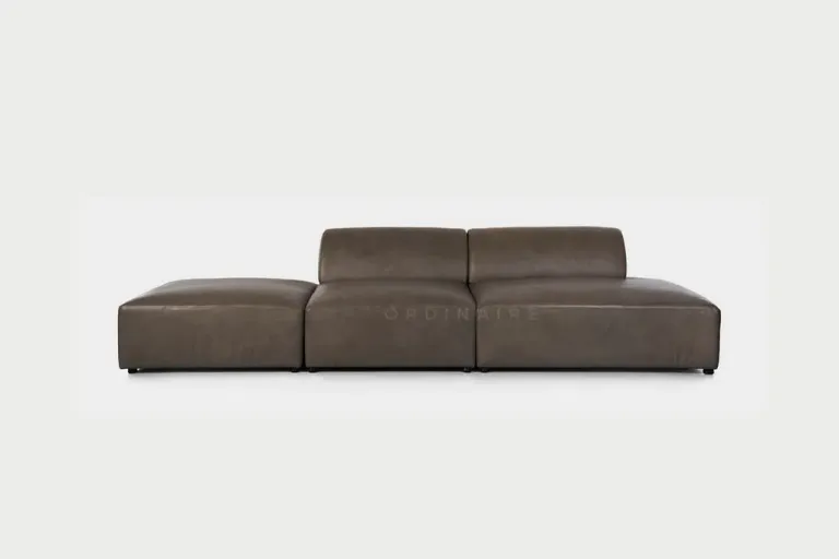 Theodore Sofa ( 3 Chỗ Ngồi ) -  Thiết Kế Da Hiện Đại