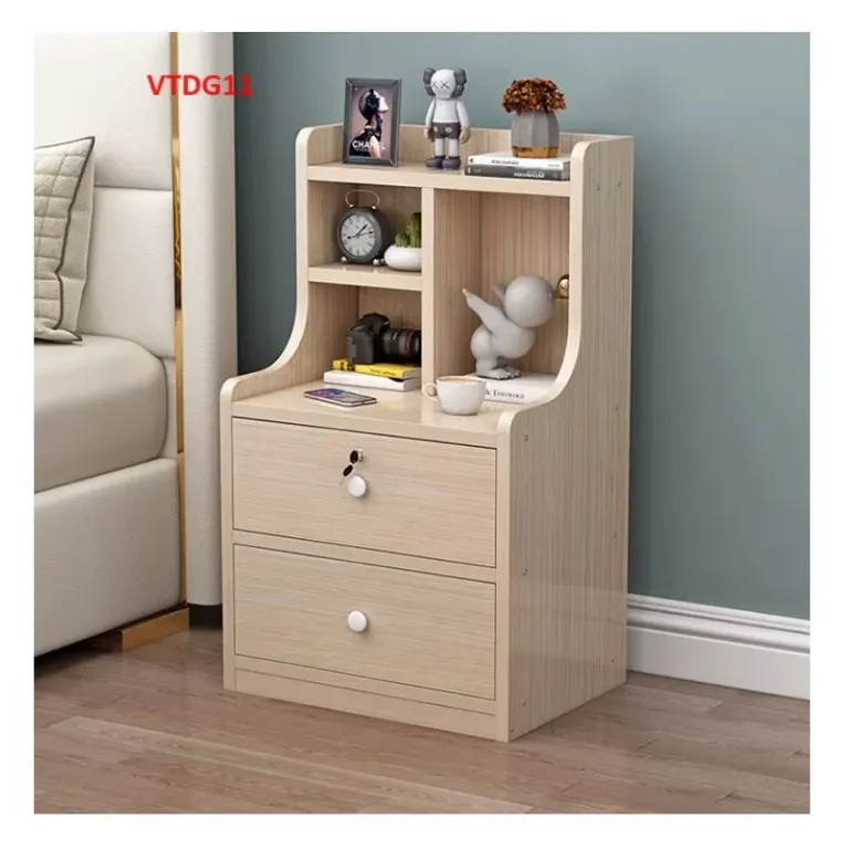 Tủ Đầu Giường, Tab Đầu Giường Gỗ MDF VTDG11 - VĐ Smart Furrniture NỘI THẤT LẮP RÁP VIENDONGADV