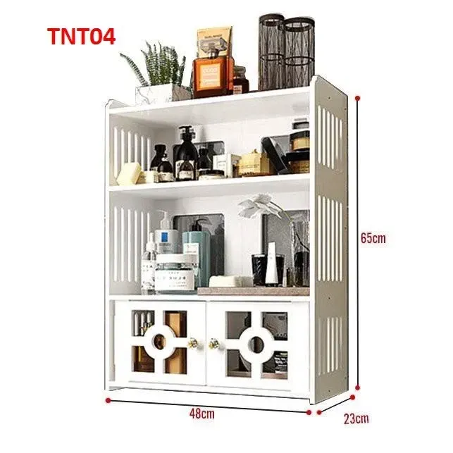 Tủ Nhà Tắm Treo Tường Gỗ Nhựa PVC TNT04 - VĐ Smart Furrniture NỘI THẤT LẮP RÁP VIENDONGADV