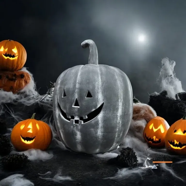 Tượng Gốm Hình Bí Ngô Halloween - Tượng Decor Sự kiện - Trang Trí Sân Vườn