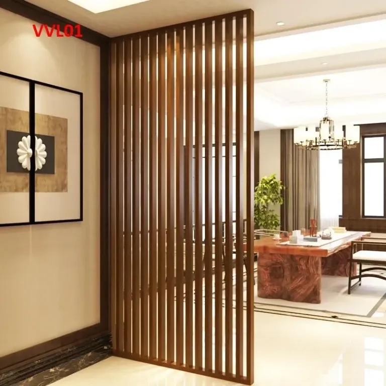 Vách Ngăn Bằng Lam Gỗ Phòng Khách ( 1 Thanh Lam ) VĐ Smart Furrniture NỘI THẤT LẮP RÁP VIENDONGADV