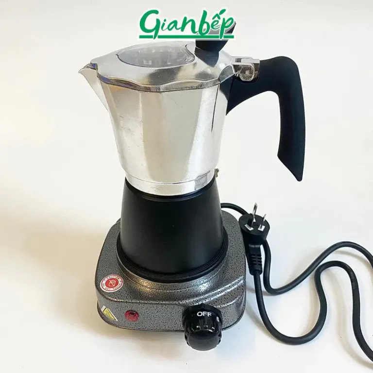 Ấm Pha Cà Phê Moka Pot 150ML, 300ML Đun Bếp Điện Phong Cách Ý, Bình Pha Cà Phê Espresso Siêu Tốc Cao Cấp