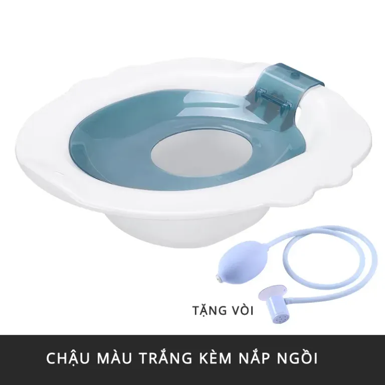 Chậu Xông Rửa Vệ Sinh Trong Suốt Dành Cho Người Già Chậu Rửa Mông, Xông Vùng Kín Cho Nam Và Nữ Đồ Dùng Phòng Tắm(TBB105)