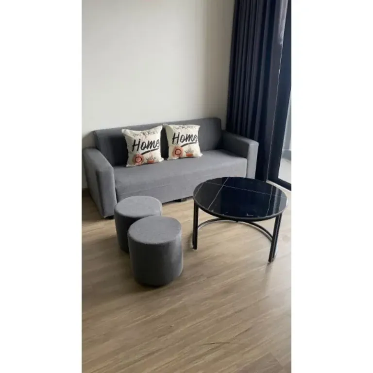 [Freeship Hà Nội] Ghế Sofa Nỉ H2 Bền Đẹp Khung Gỗ Tự Nhiên Sofa Phòng Khách, Phòng Ngủ, Sofa Decor Đủ Kích Thước