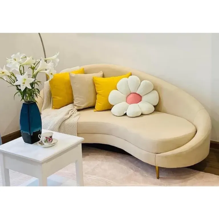 [Miễn Ship HN] Ghế Sofa Xoài Nỉ Cao Cấp / Sofa Cong Decor Đủ Màu Sắc Và Kích Thước Theo Yêu Cầu