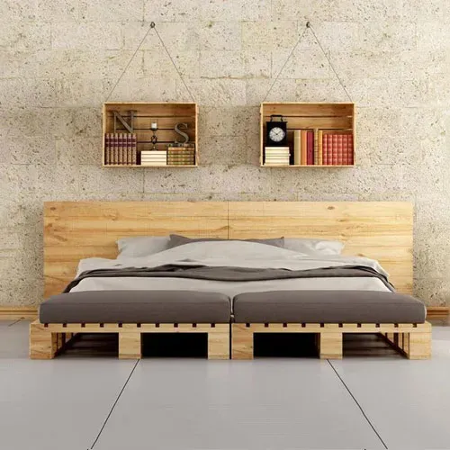 Giường Pallet Gỗ Nhập Khẩu Tốt Nhất Cho Phòng Ngủ Hiện Đại