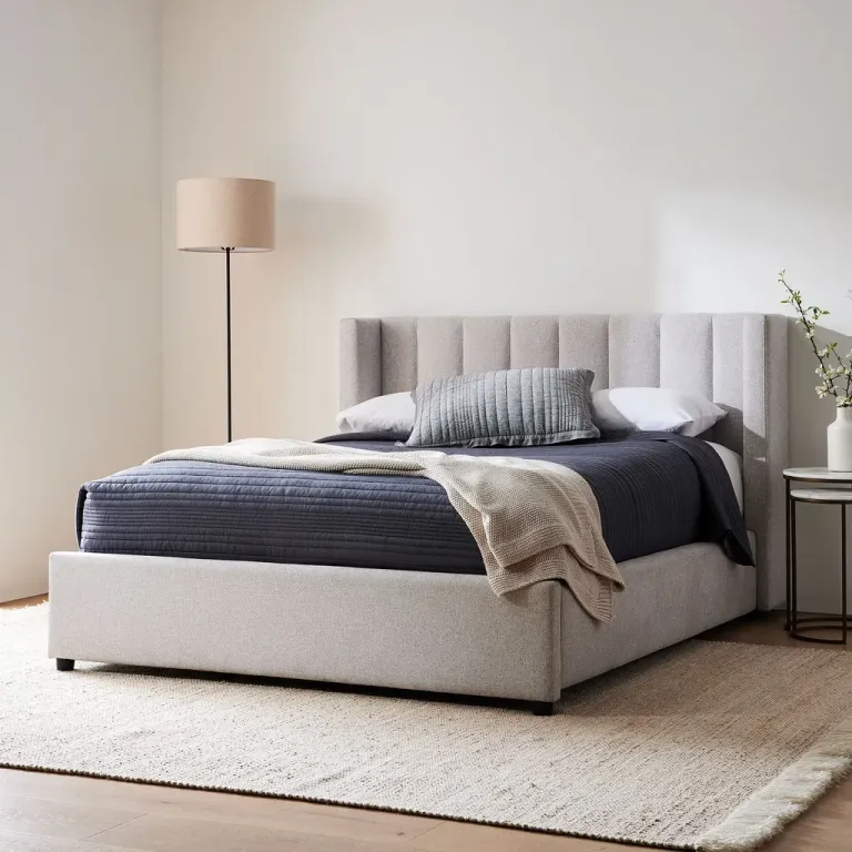 Giường Ngủ Bọc Nệm Liene Bed Phong Cách Bắc Âu