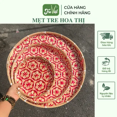 Mẹt Tre Hoa Thị - Mẹt Tre Trang Trí Treo Tường Decor