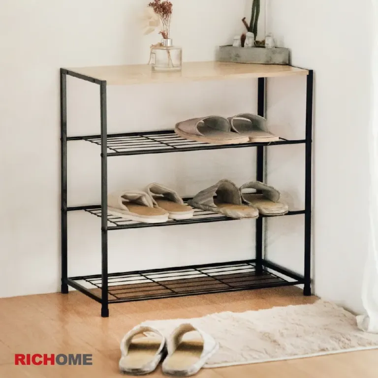 Kệ Giày Đa Năng RICHOME SC224, Kệ Giày Thông Minh 4 Tầng ,Chắc Chắn, Tiện Lợi - Hàng Nhập Khẩu