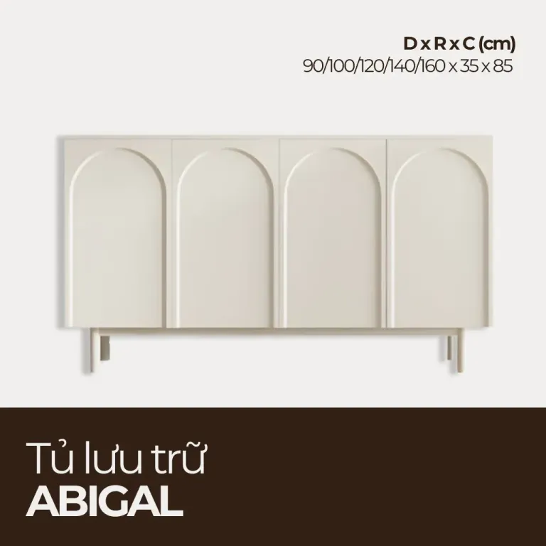 ABIGAL, Tủ Đa Năng Phong Cách Sang Trọng, TLT_021, Chiều dàix35x85cm, Nội thất HGF