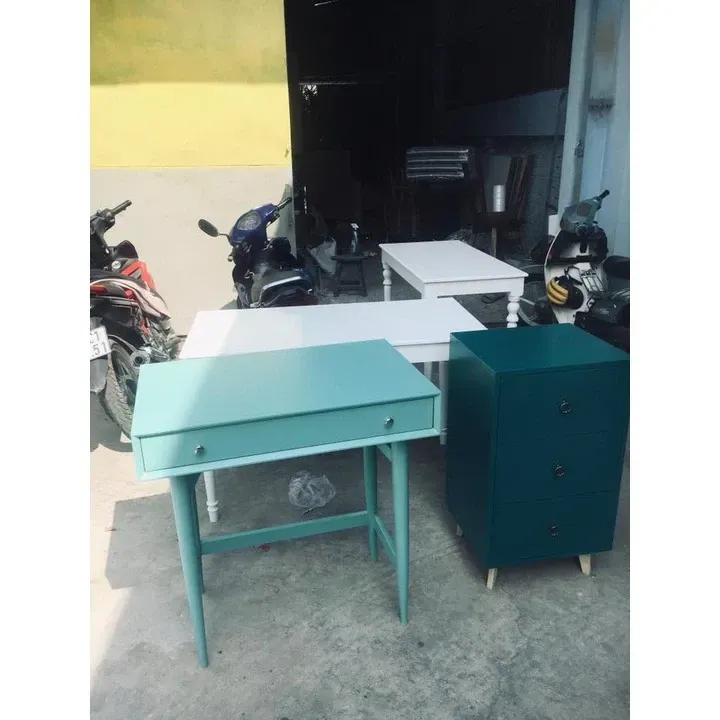 BÀN LÀM VIỆC - BÀN CONSOLE/ BÀN TRANG ĐIỂM GỖ ĐƠN GIẢN B41 #tiemdecorthang10