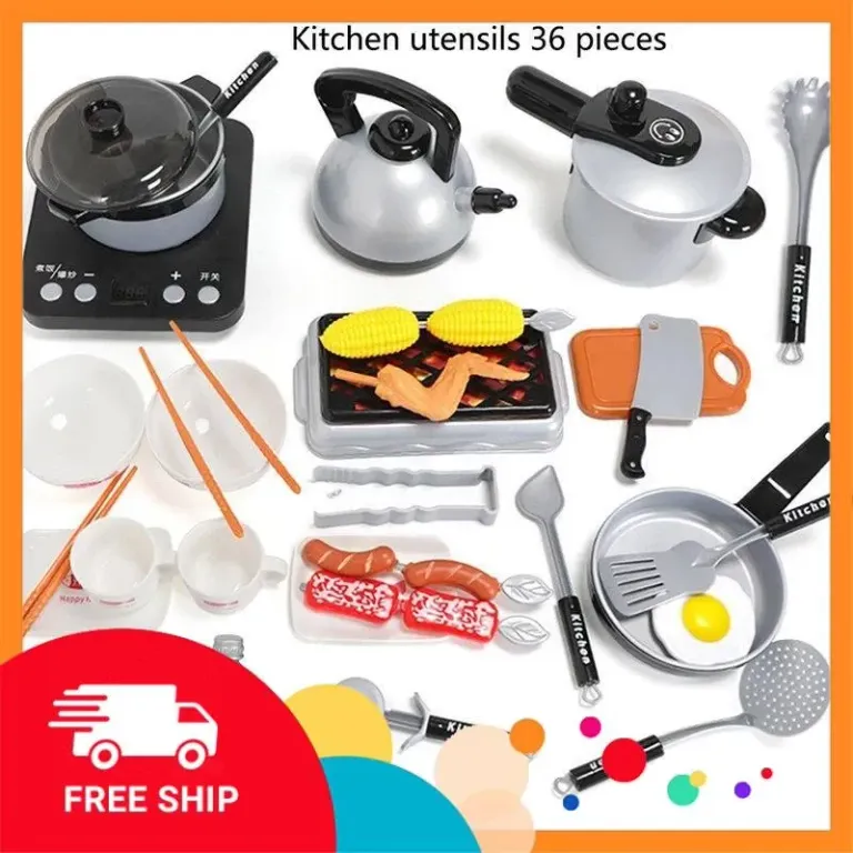 Bộ Đồ Chơi Nấu Ăn 36 Món Kitchen