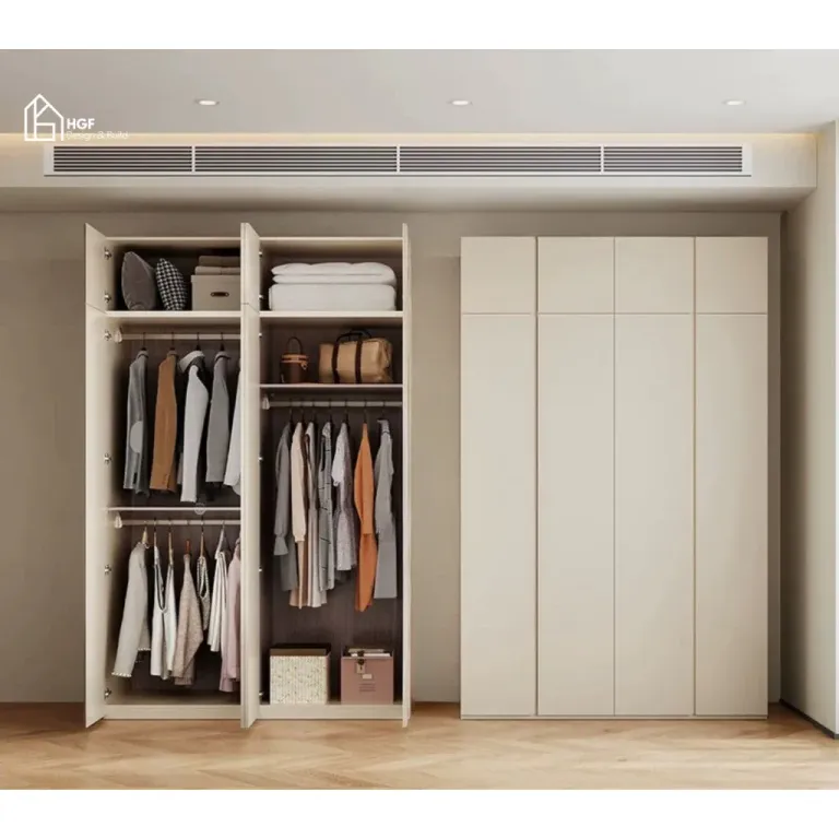 WENDY, Tủ Quần Áo Gỗ MDF Hiện Đại Sang Trọng, TQA_040, Chiều dài x 60 x Chiều cao cm,, Nội thất HGF