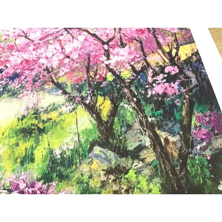 (Bản IN)Phong cảnh Tây Bắc, tranh in vải canvas chưa bao gồm khung treo