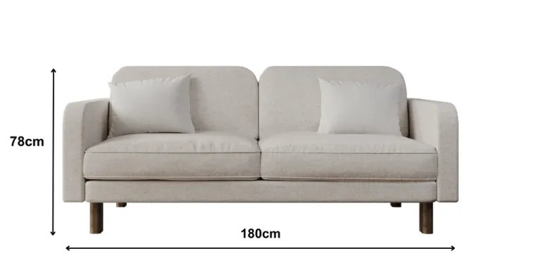 Ghế Sofa Moho Dalumd 301 (Màu Nâu 180)